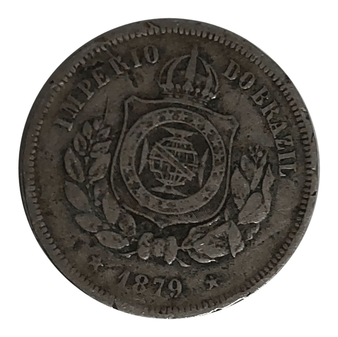 | Casa do Colecionador 100 Réis 1879 *escassa* Sku 2432