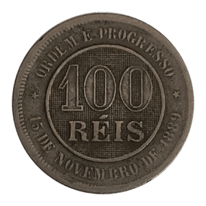 100 Réis 1894 *Escassa* Sku 2411
