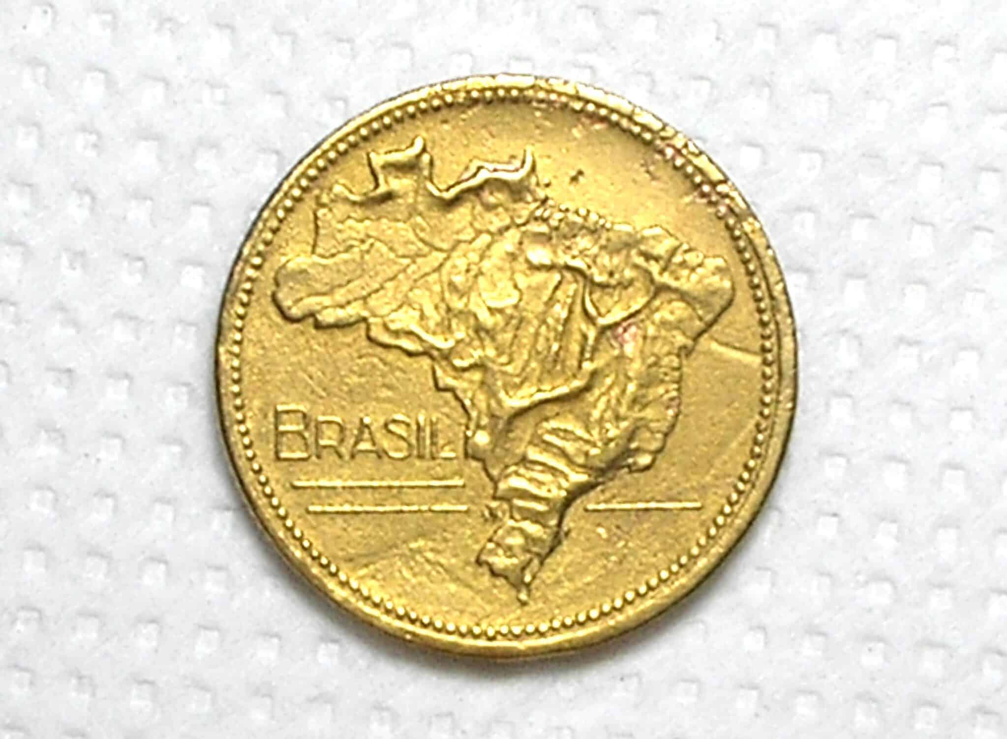 | Casa do Colecionador 2 Cruzeiros - 1942 / Mapa do Brasil / Soberba / cod.430.2
