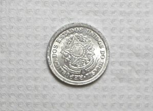 20 Centavos - 1956 / Reverso Inclinado / Al / Sob / Alb.Rev.
