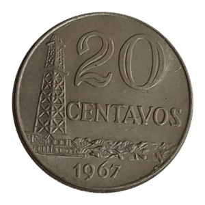 20 Centavos 1967 Sku 2412
