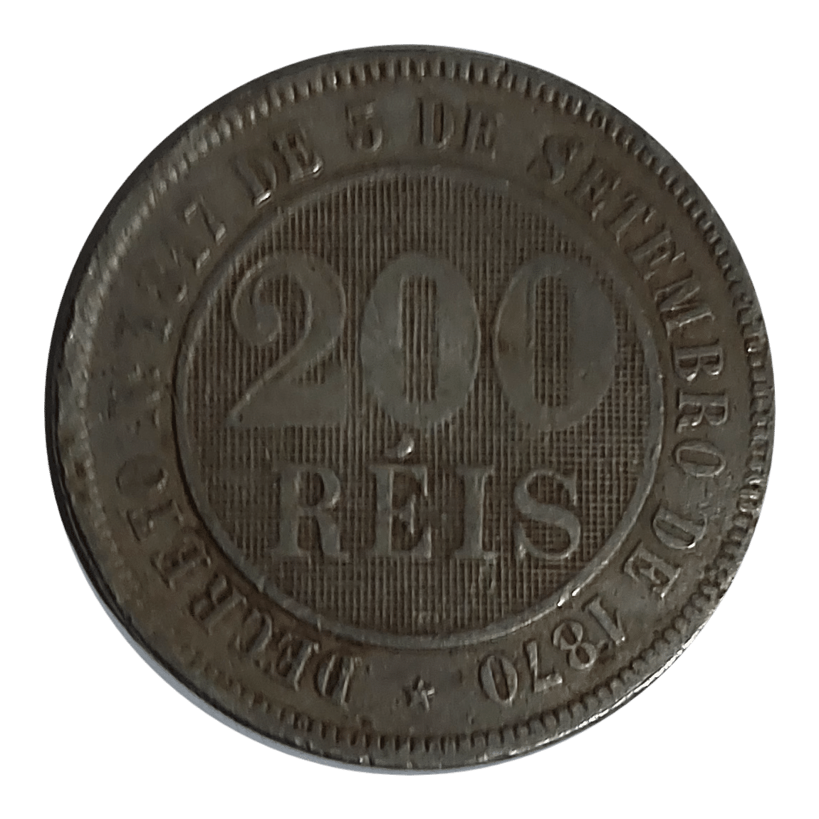 | Casa do Colecionador 200 Réis 1888 Sku 2414