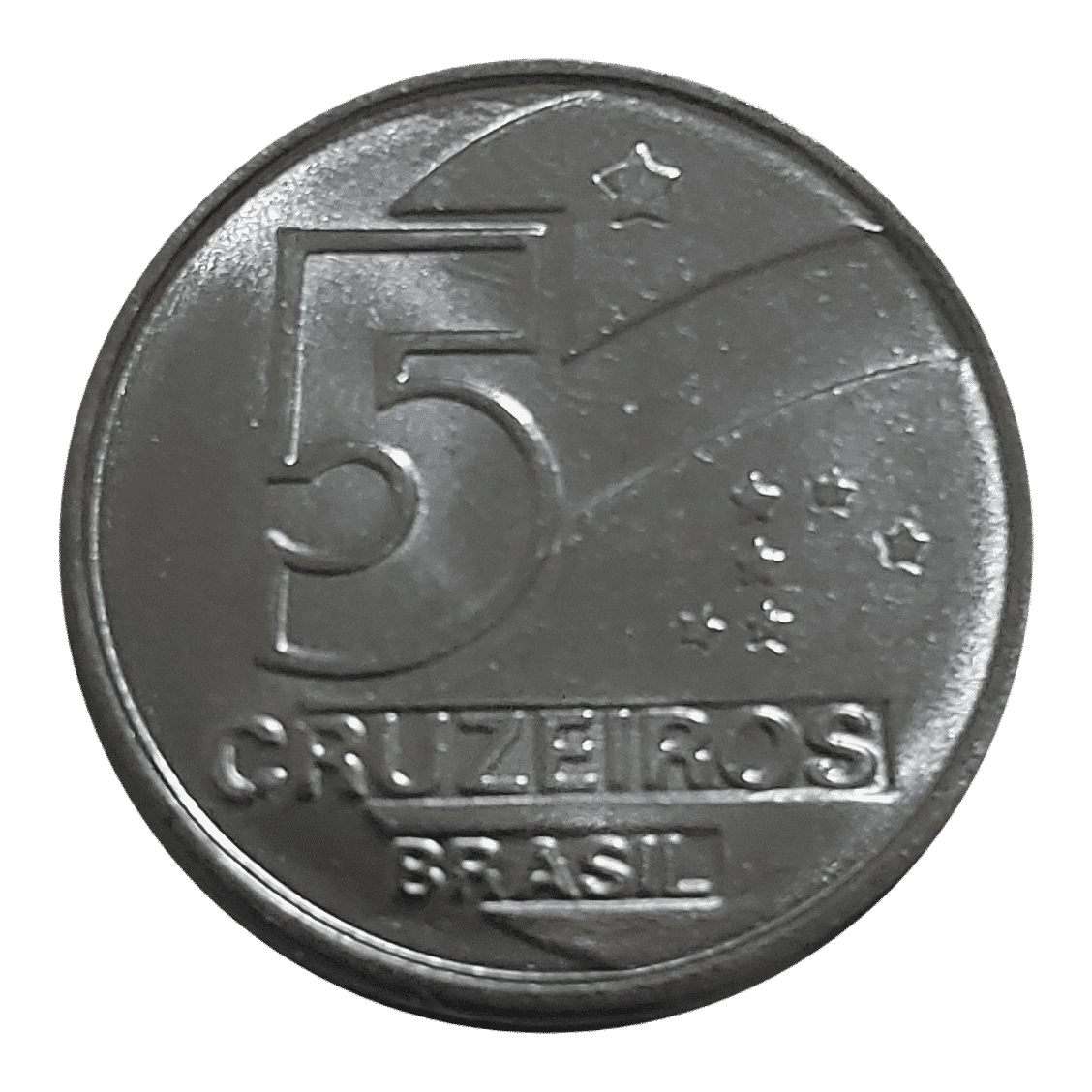 | Casa do Colecionador 5 Cruzeiros 1991 FC Sku 2389