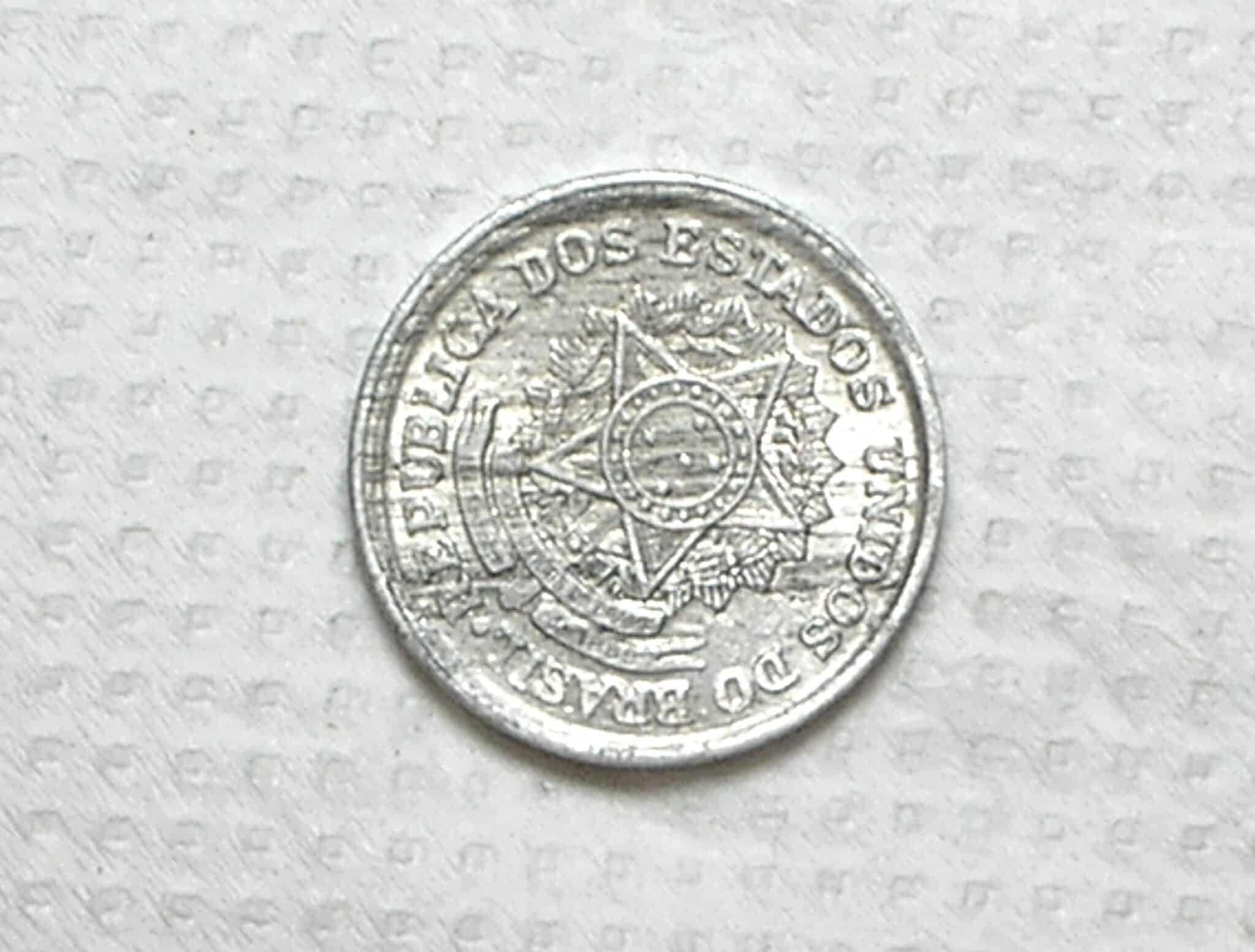 | Casa do Colecionador 50 Centavos - 1957 / Reverso Muito Inclinado - Disco Grosso / Dificil / Alb.Rev.