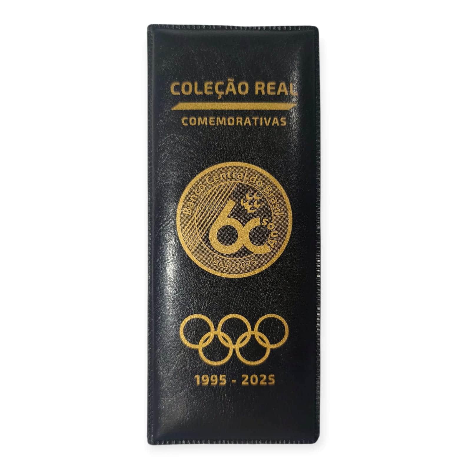 | Casa do Colecionador Álbum Preto Todas Moedas Comemorativas Plano Real 1994-2025