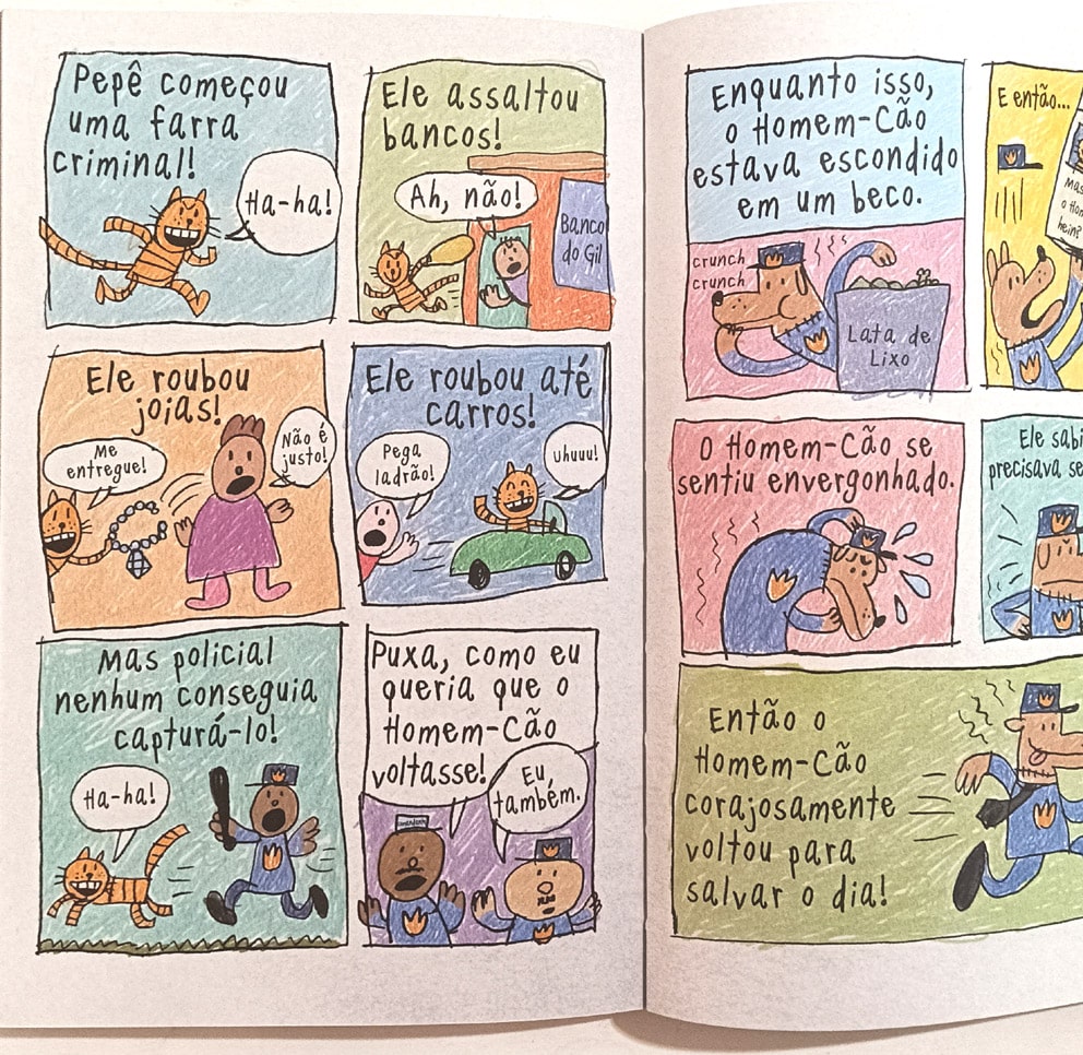 | Casa do Colecionador Capitão Cueca nº3. Cia das Letrinhas – 2018.