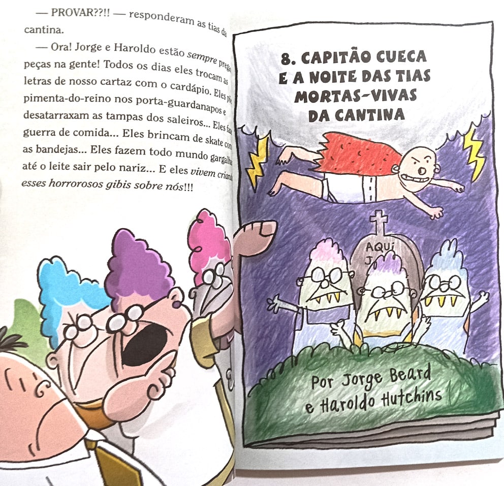 | Casa do Colecionador Capitão Cueca nº3. Cia das Letrinhas – 2018.