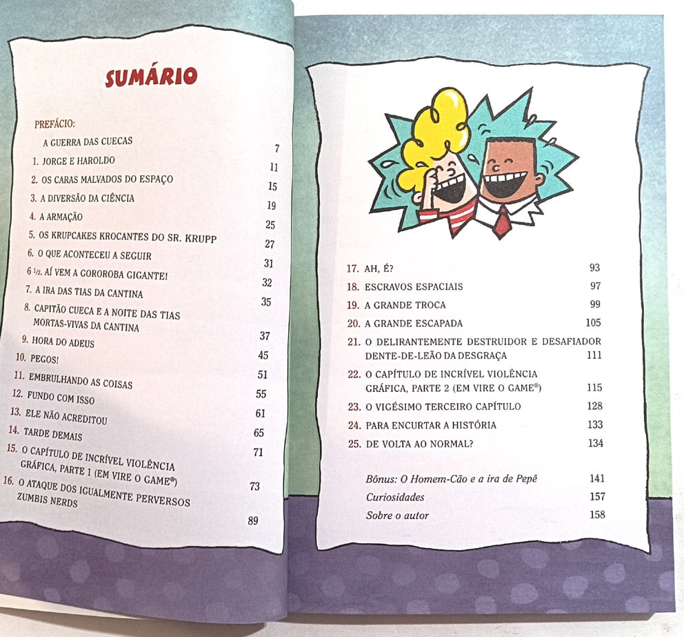 | Casa do Colecionador Capitão Cueca nº3. Cia das Letrinhas – 2018.
