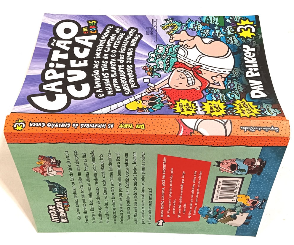 | Casa do Colecionador Capitão Cueca nº3. Cia das Letrinhas – 2018.