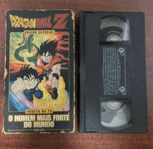 Fita VHS Dragon Ball Z - O Homem Mais Forte do Mundo
