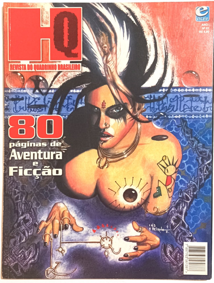 | Casa do Colecionador Hq - Revista do Quadrinho Brasileiro nº 1 . Escala – 2000.