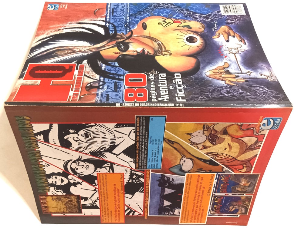 | Casa do Colecionador Hq - Revista do Quadrinho Brasileiro nº 1 . Escala – 2000.