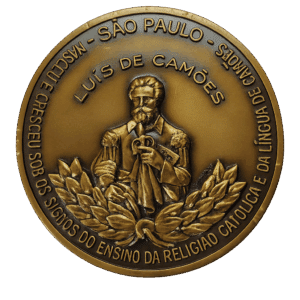 Medalha 450 Anos a Gratidão dos Lusíadas - 126 Gramas