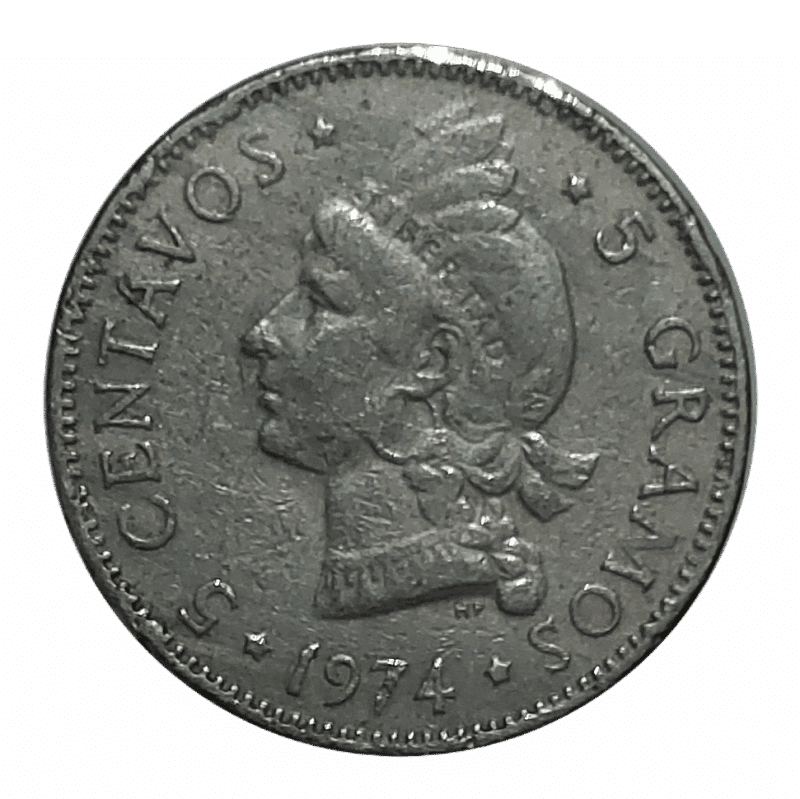 Moedas do mundo República Dominicana Sku 2400