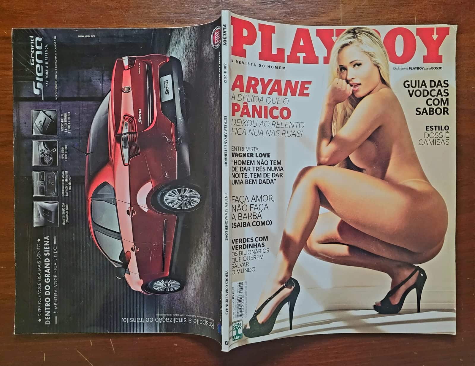 | Casa do Colecionador Playboy Nº 443 | Aryane Steinkopf | Panicat do Pânico | Abril 2012