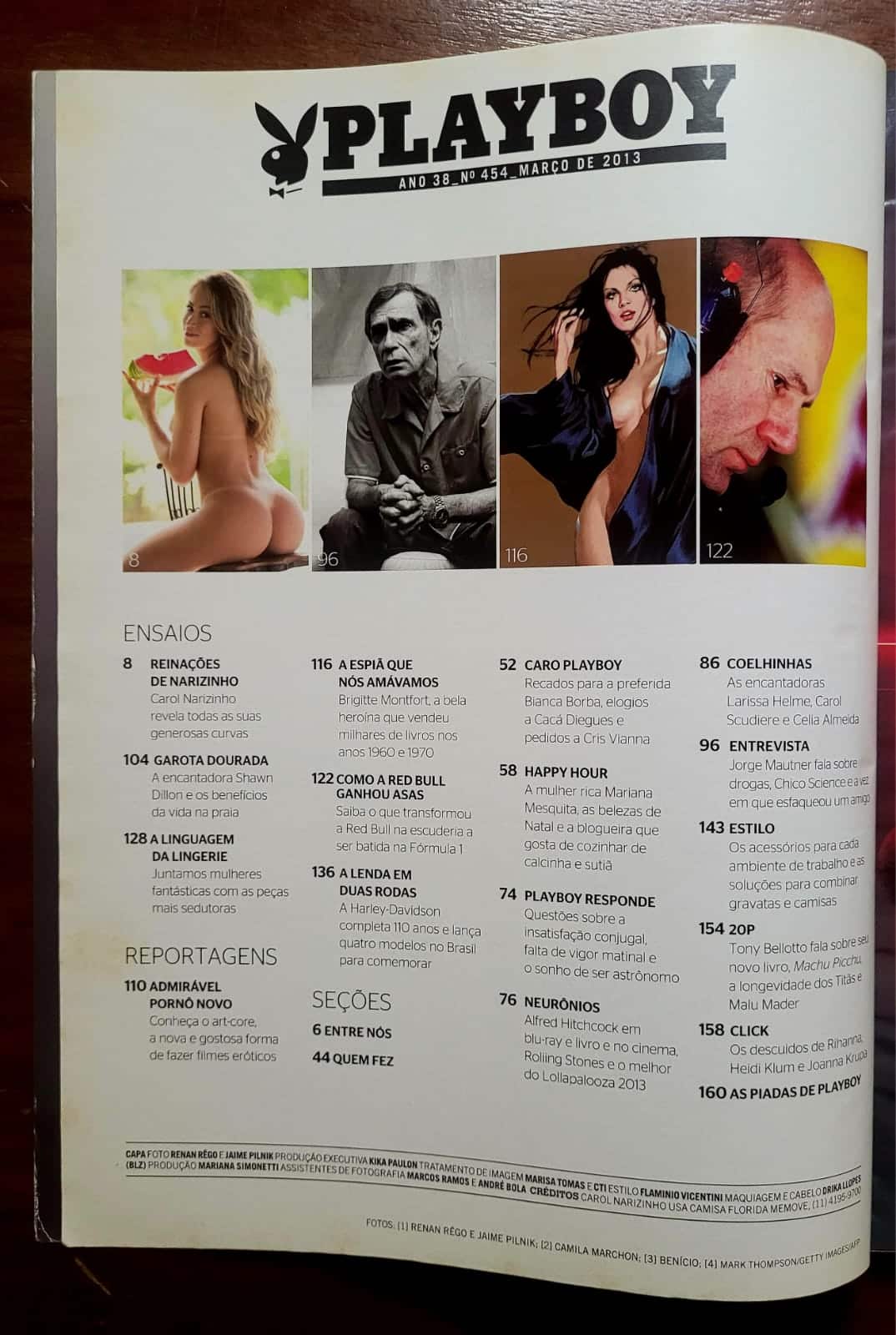 | Casa do Colecionador Playboy Nº 454 | Carol Narizinho do Pânico | Março/2013