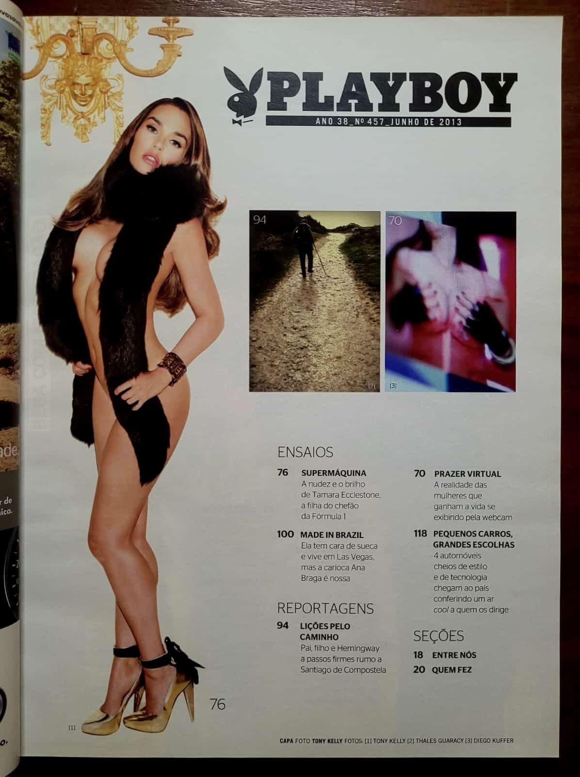 | Casa do Colecionador Playboy Nº 457 | Tamara Ecclestone | Filha do Chefão da F1 | Junho/2013