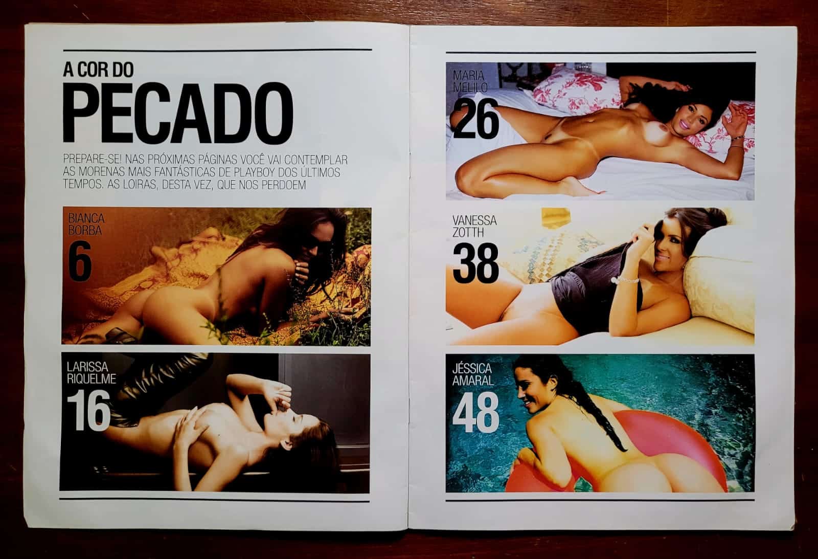 | Casa do Colecionador Playboy Nº 461-A | Edição Especial - As Morenas + Gostosas de Playboy | Outubro/2013