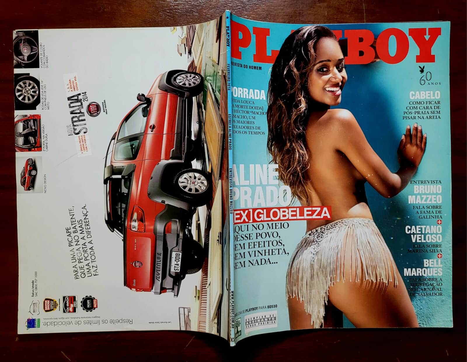 | Casa do Colecionador Playboy Nº 465 | Aline Prado | Ex-Globeleza | Fevereiro/2014