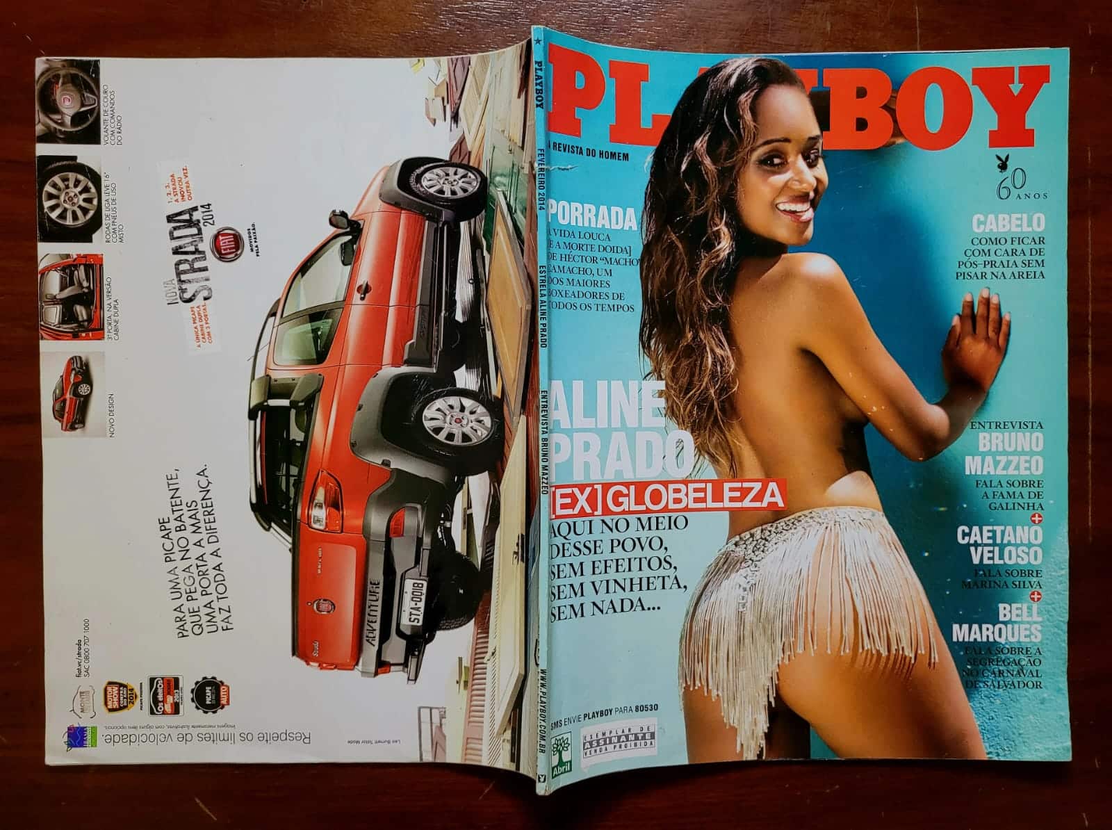 | Casa do Colecionador Playboy Nº 465 | Aline Prado | Ex-Globeleza | Fevereiro/2014