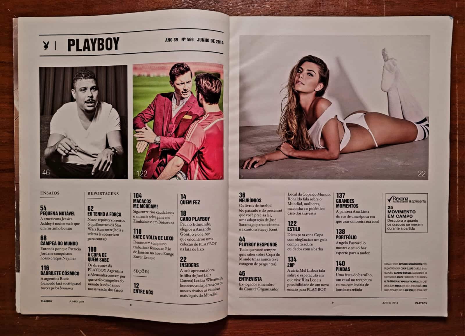 | Casa do Colecionador Playboy Nº 469 | Patrícia Jordane | "A Morena que Encantou Neymar" | Edição Copa 2014 | (Junho/2014)