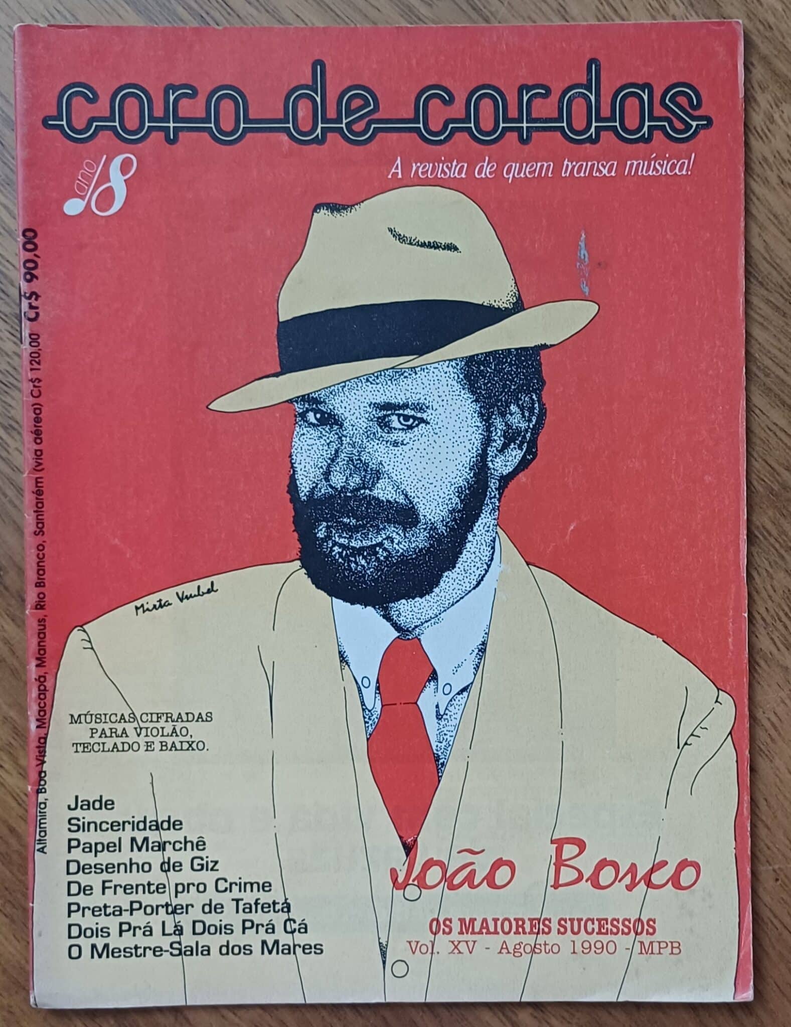 | Casa do Colecionador R21g. Revista Coro de cordas Maiores sucessos 15. João Bosco.