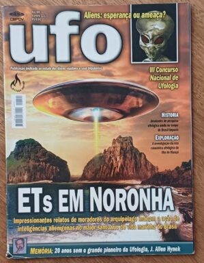 R28g. Revista Ufo ed Mythos # 121. Ets em Noronha Ilha de Marajo.