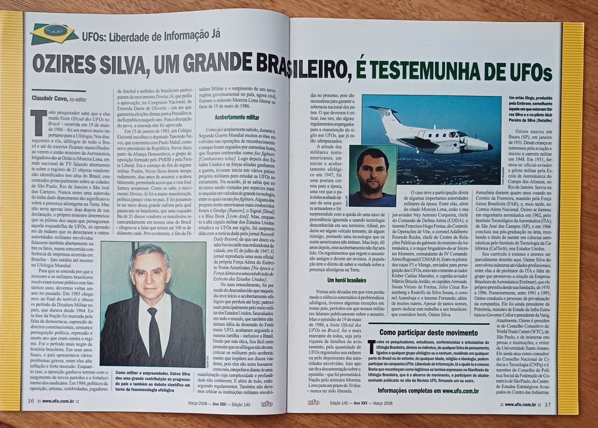 | Casa do Colecionador R28g. Revista Ufo ed Mythos # 140. Vida em Marte.