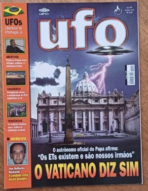 R28g. Revista Ufo Mythos # 143. Vaticano diz sim ufos no Irã.