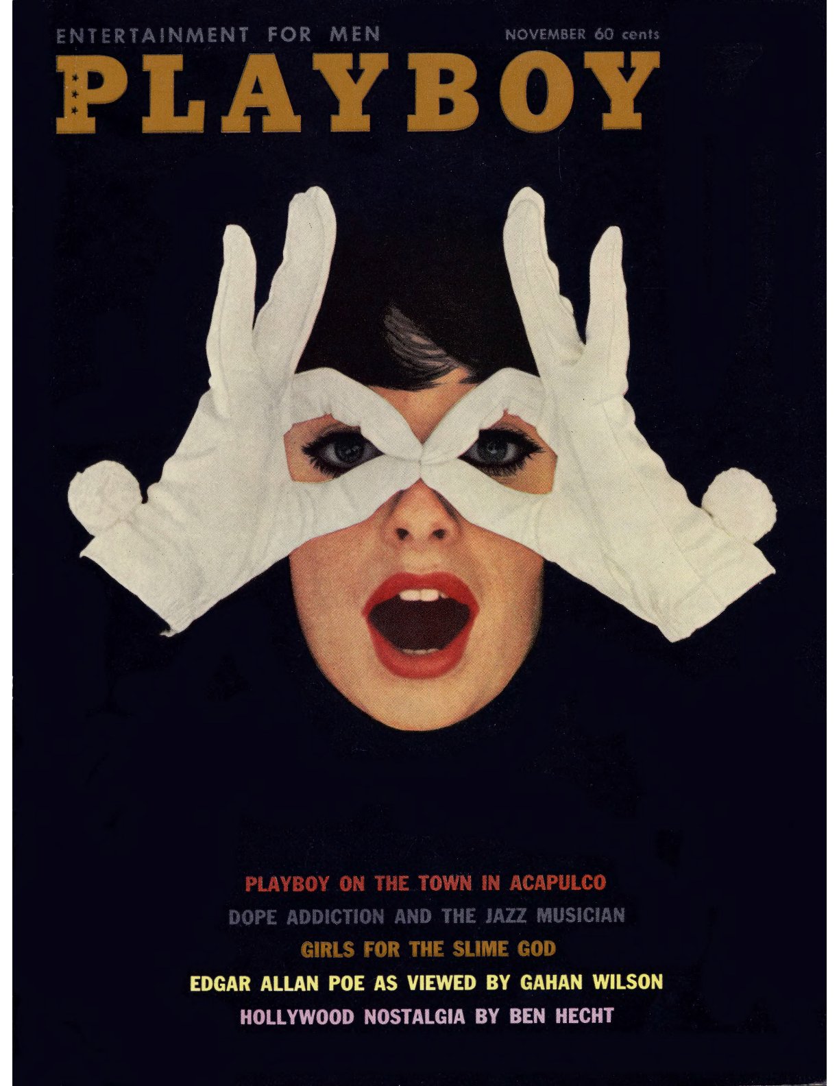 | Casa do Colecionador Revista Playboy americana em PDF, 12 edições 1960
