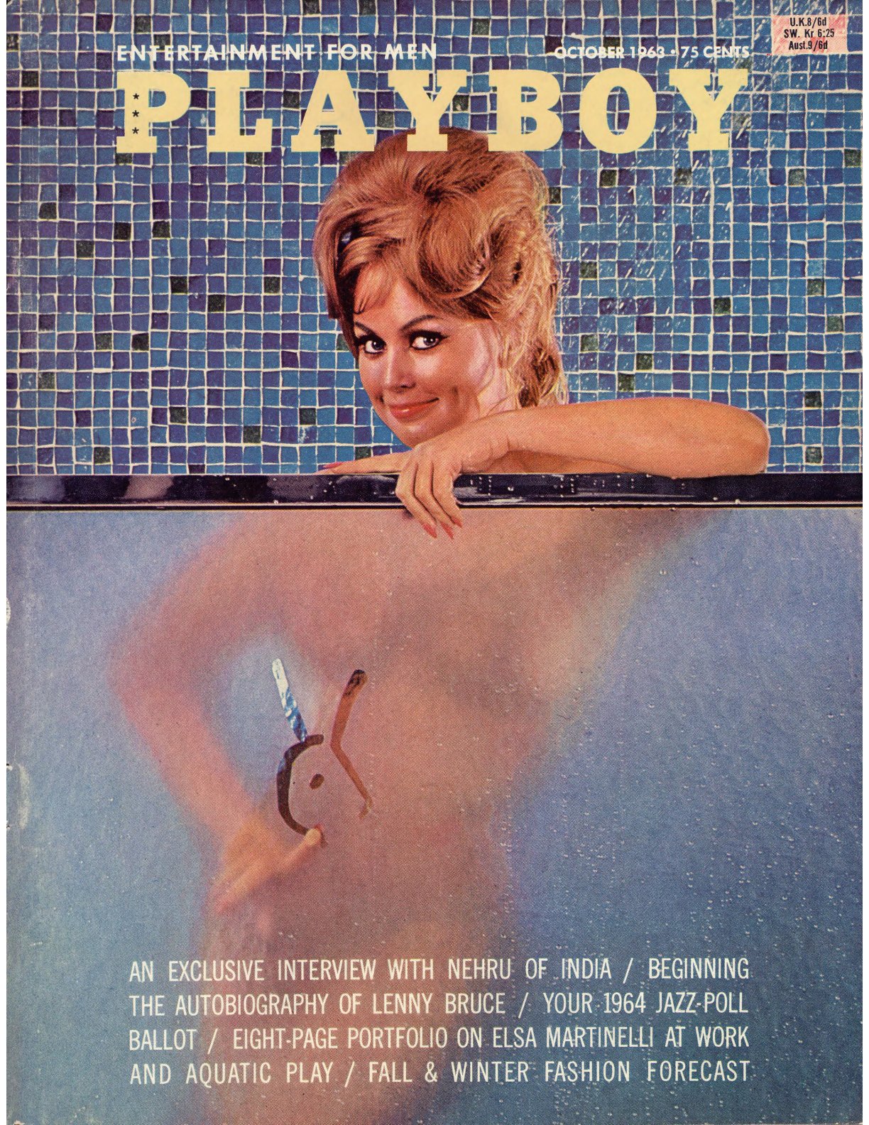 | Casa do Colecionador Revista Playboy americana em PDF, 12 edições 1963