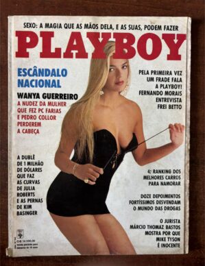 Revista Playboy N 203 - Wanya Guerreiro - Junho 1992