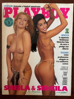 Revista Playboy N 290 - Sheila & Scheila - Setembro 1999
