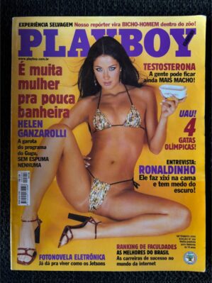 Revista Playboy N 302 - Helen Ganzarolli - Setembro 2000