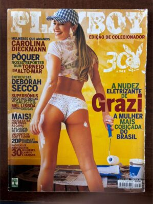 Revista Playboy N 362 - Grazielli Massafera - Agosto 2005