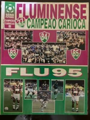 Revista Poster Série Futebol - Fluminense Campeão carioca 1995