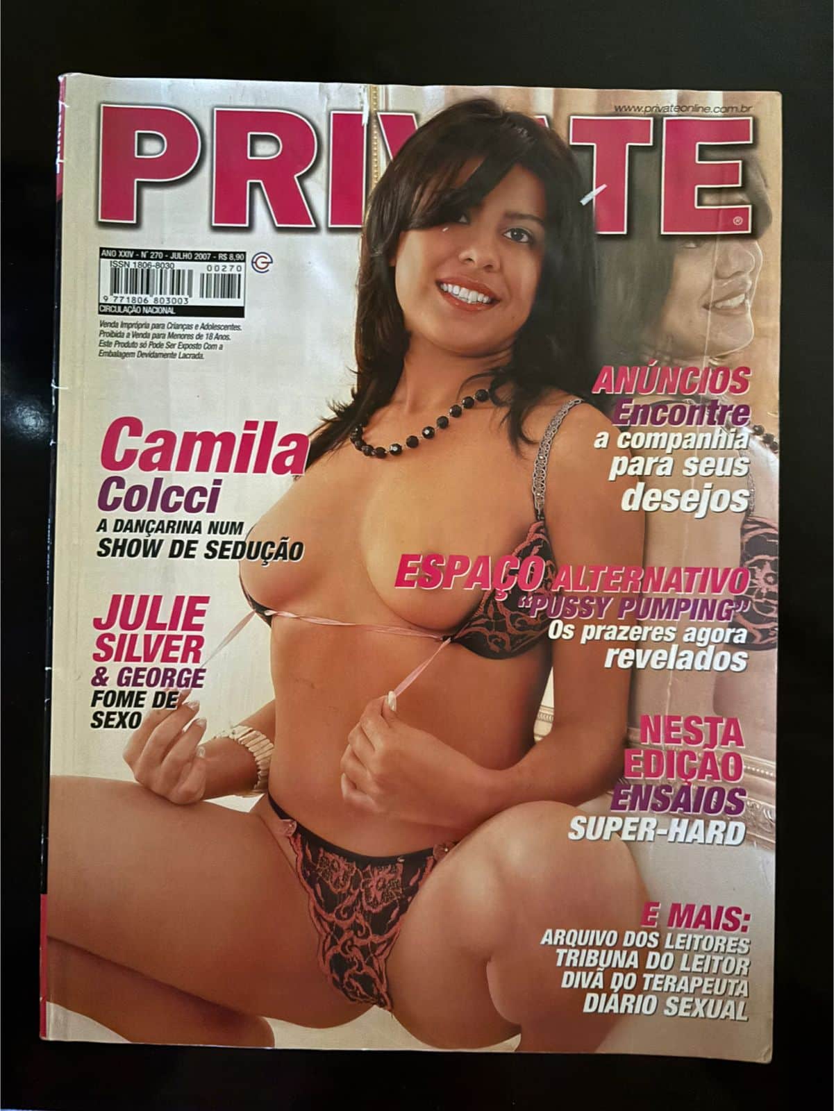 | Casa do Colecionador Revista Private N 270 - Julho 2007