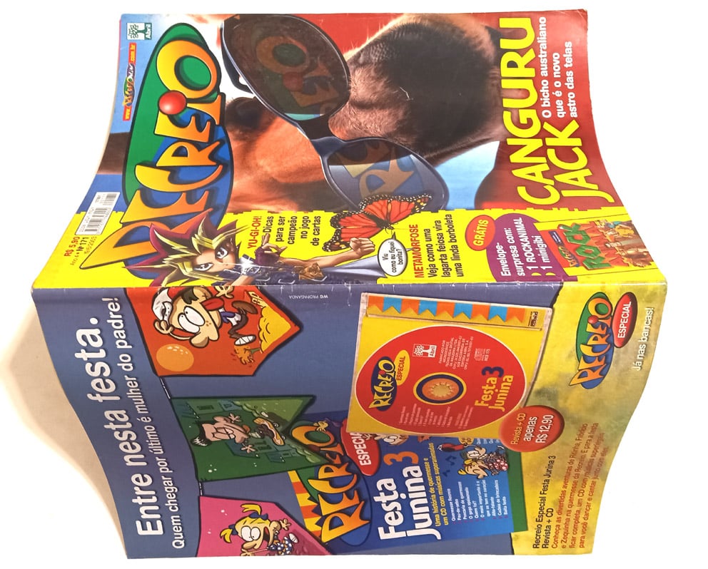 | Casa do Colecionador Revista Recreio nº 171 – Os Jetsons. Abril – 2003.