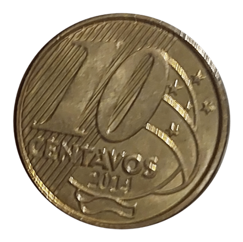 10 Centavos 2014 FC Sku 2470