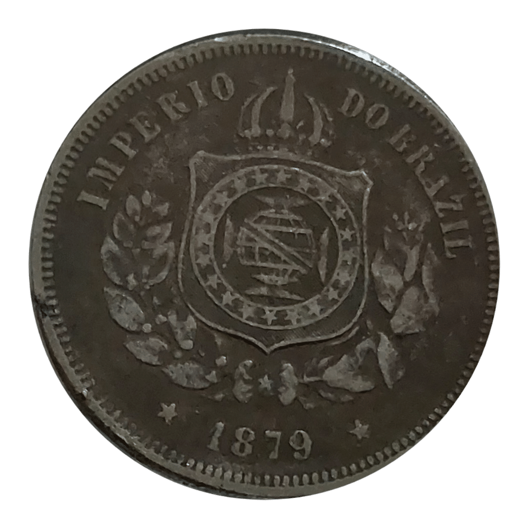 | Casa do Colecionador 100 Réis 1879 Sku 2441