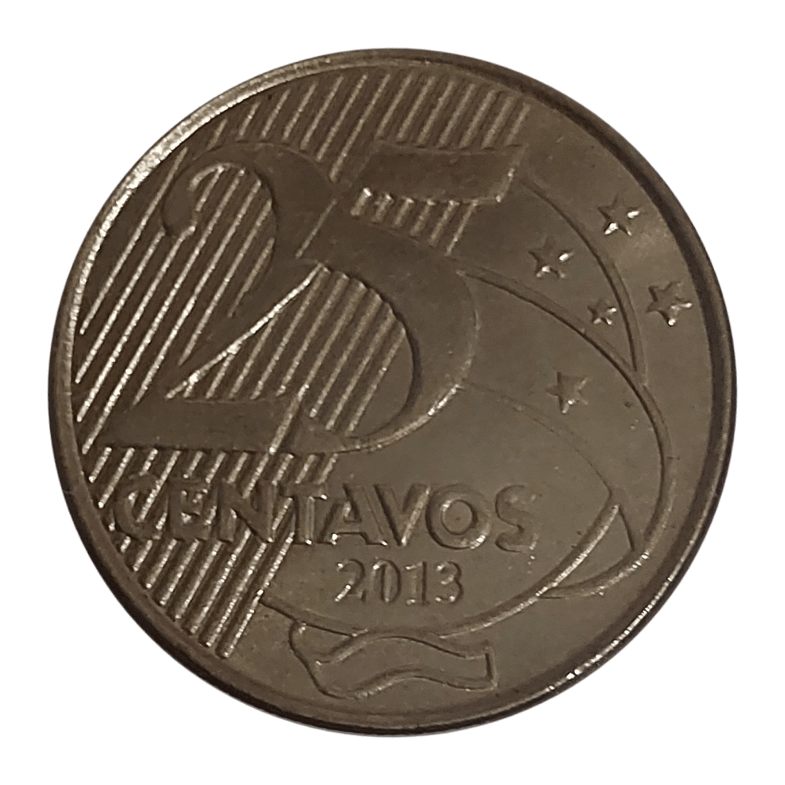 | Casa do Colecionador 25 Centavos 2013 Sob Sku 2452