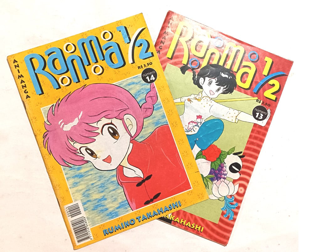 | Casa do Colecionador Ranma ½ nº 13 e 14. Animangá – 2000. HQ/Mangá.