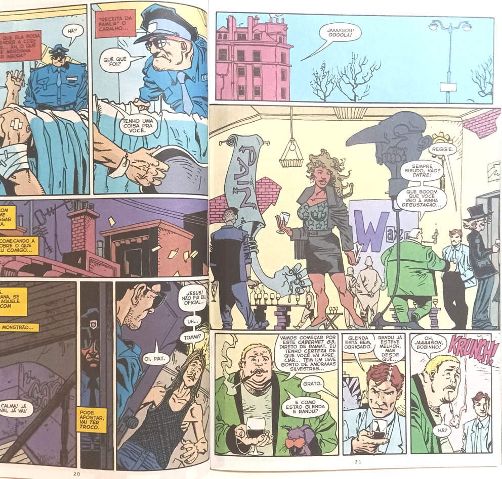 | Casa do Colecionador A Origem de Hitman, co-estrelando: Etrigan. Brain Store-2002