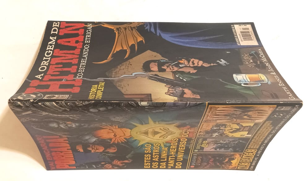 | Casa do Colecionador A Origem de Hitman, co-estrelando: Etrigan. Brain Store-2002