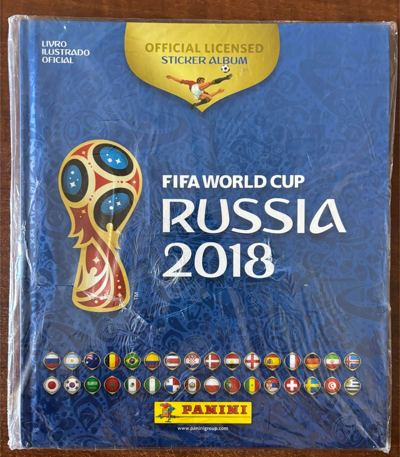 | Casa do Colecionador Álbum Copa do Mundo 2018 - capa dura - Vazio