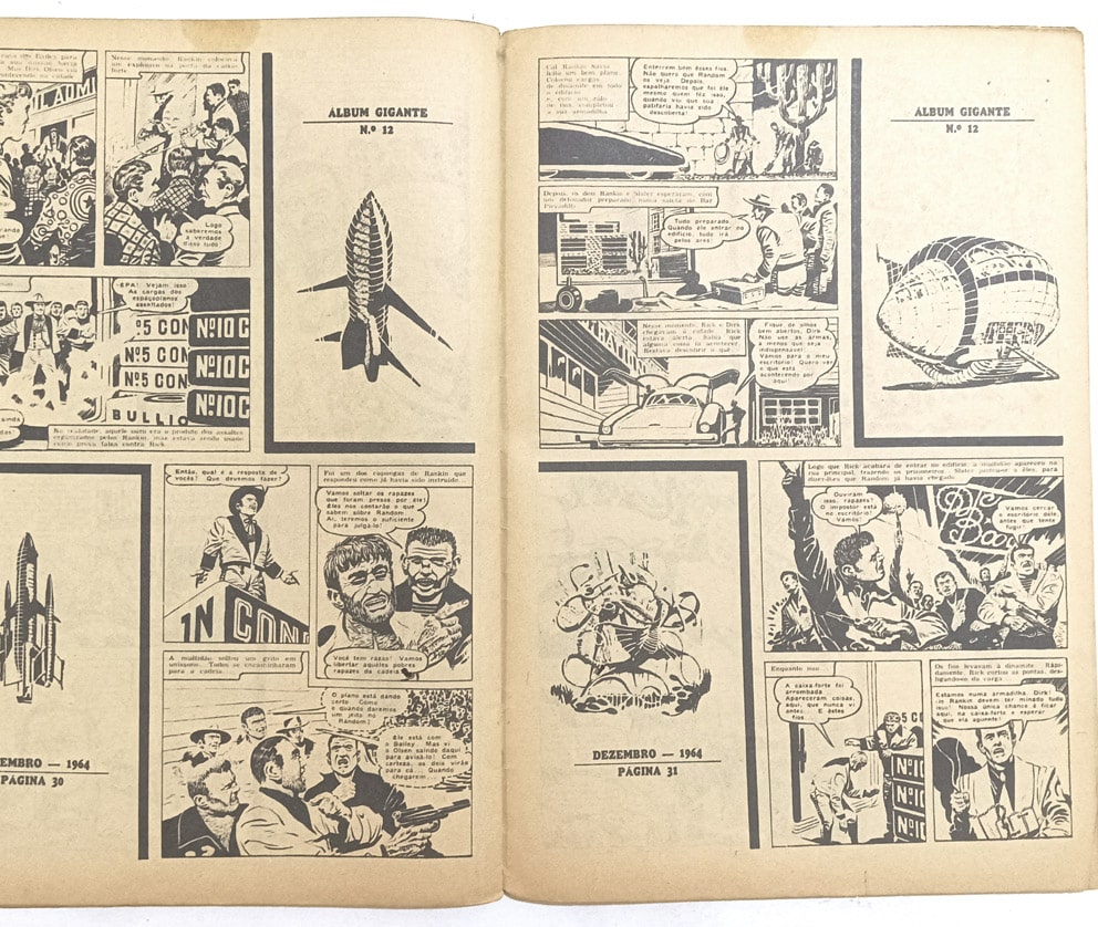 | Casa do Colecionador Álbum Gigante 3ª Série, n° 12. Ebal – 1964