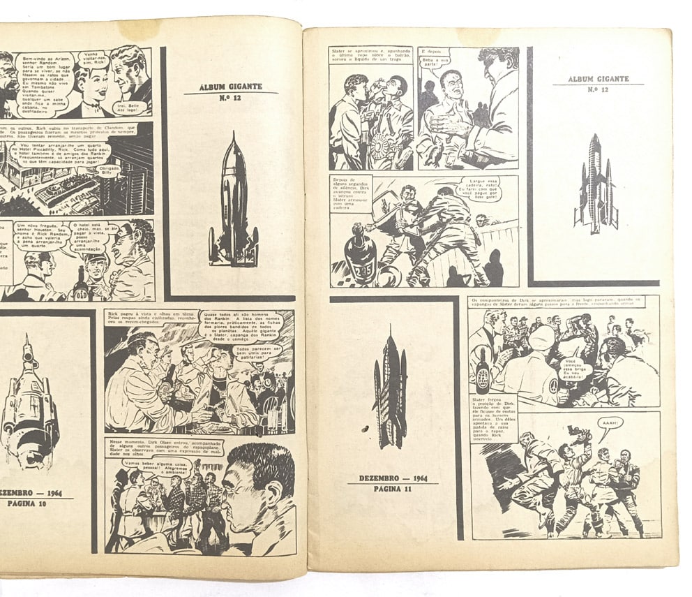 | Casa do Colecionador Álbum Gigante 3ª Série, n° 12. Ebal – 1964