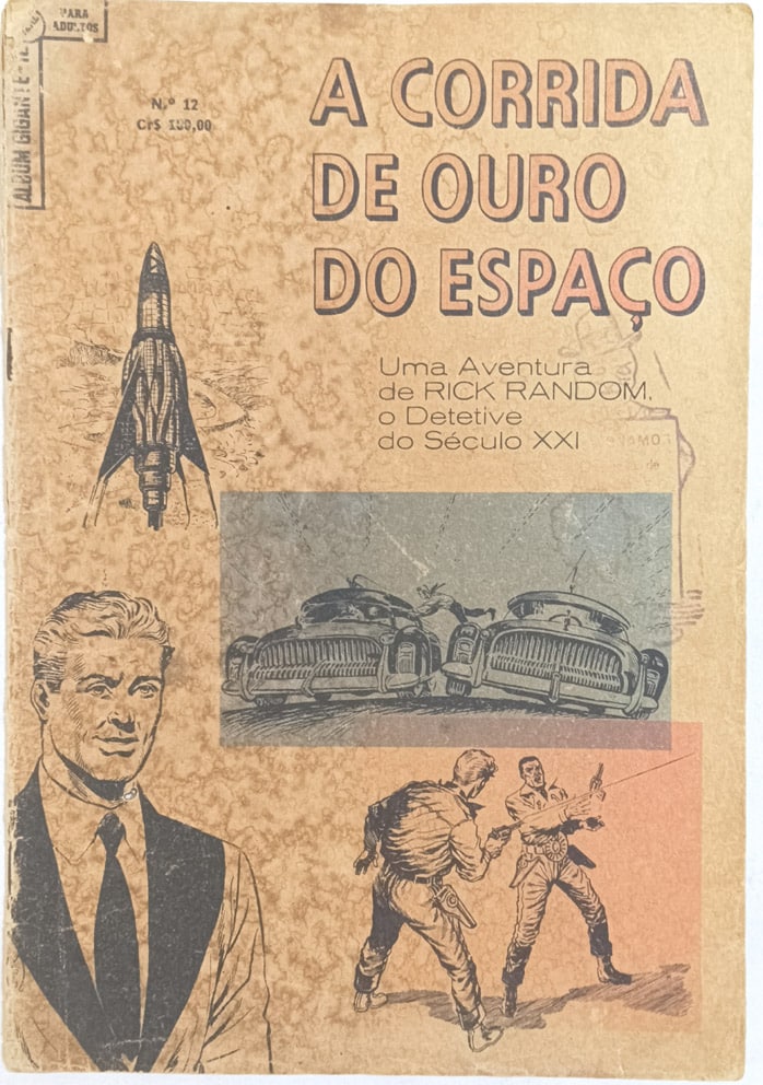 | Casa do Colecionador Álbum Gigante 3ª Série, n° 12. Ebal – 1964