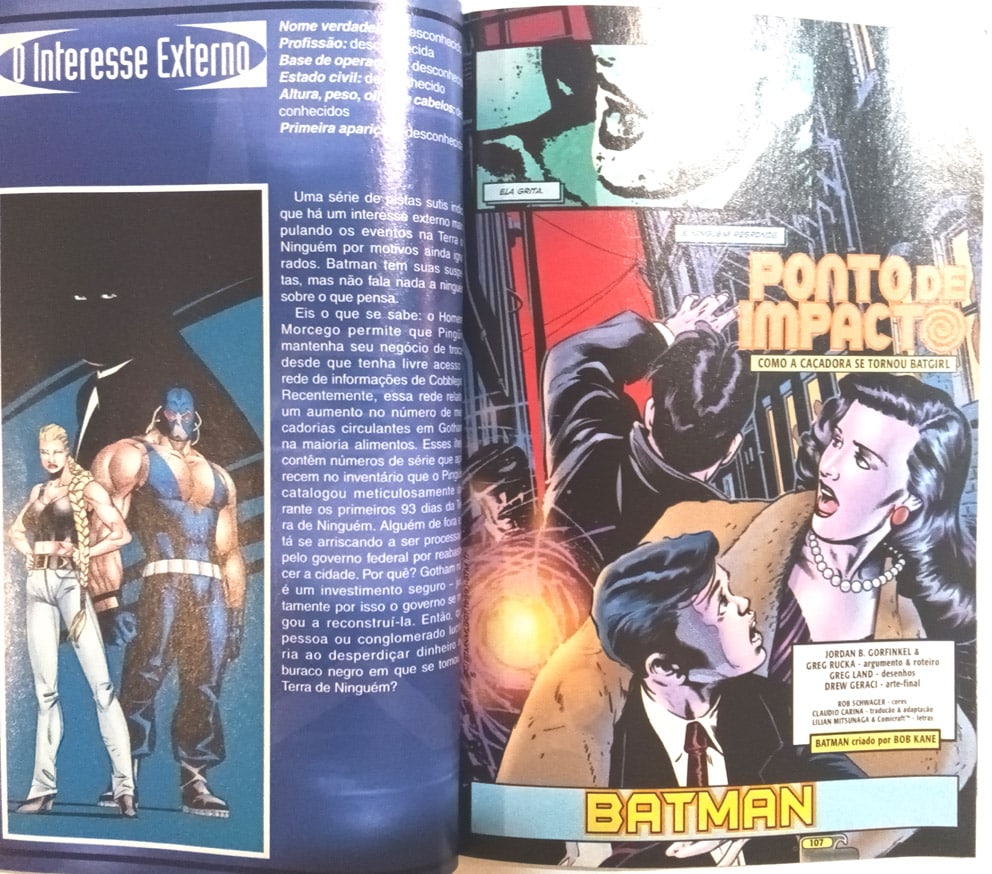 | Casa do Colecionador Batman Premium - n° 7. Abril – 2001.