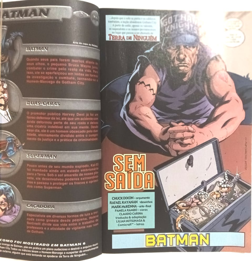 | Casa do Colecionador Batman Premium - n° 7. Abril – 2001.